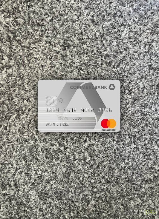 Allemagne Commerzbank MasterCard photolook recto